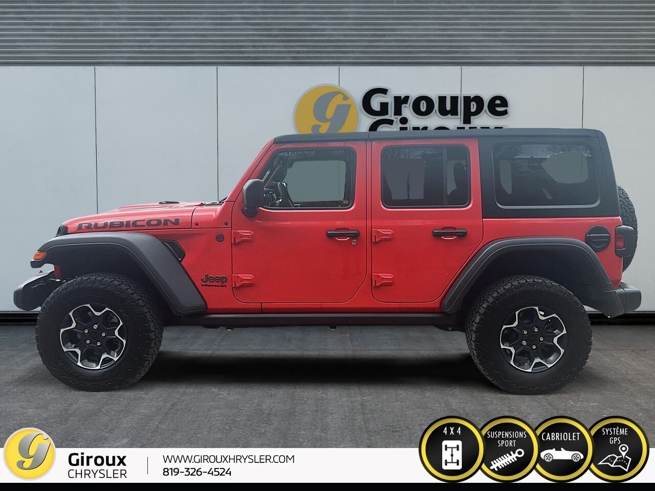 Jeep Wrangler 2023 Rouge Sainte-Agathe-des-Monts - photo #4