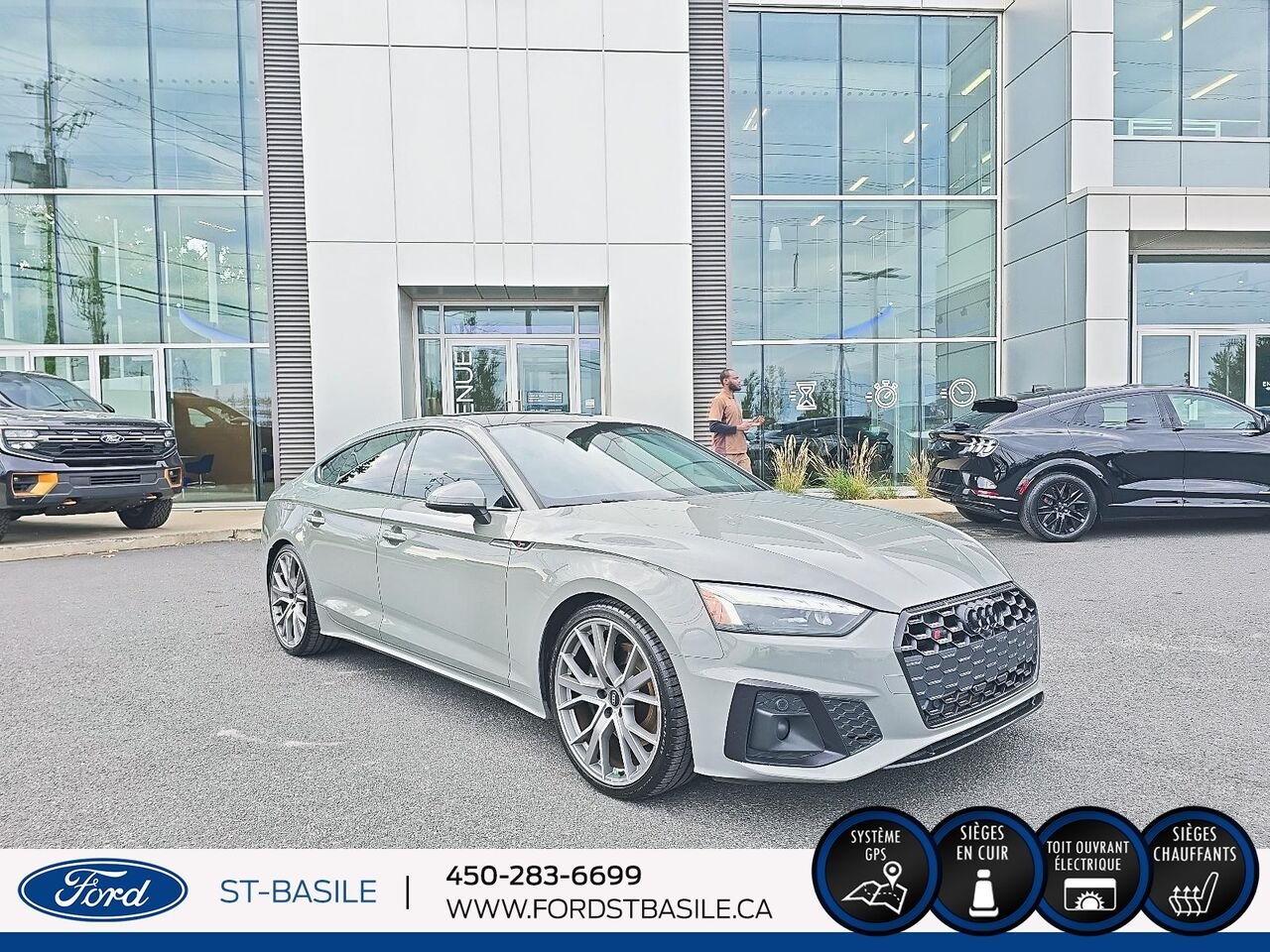 2022 AUDI S5 Grey Saint-Basile-le-Grand - photo #8