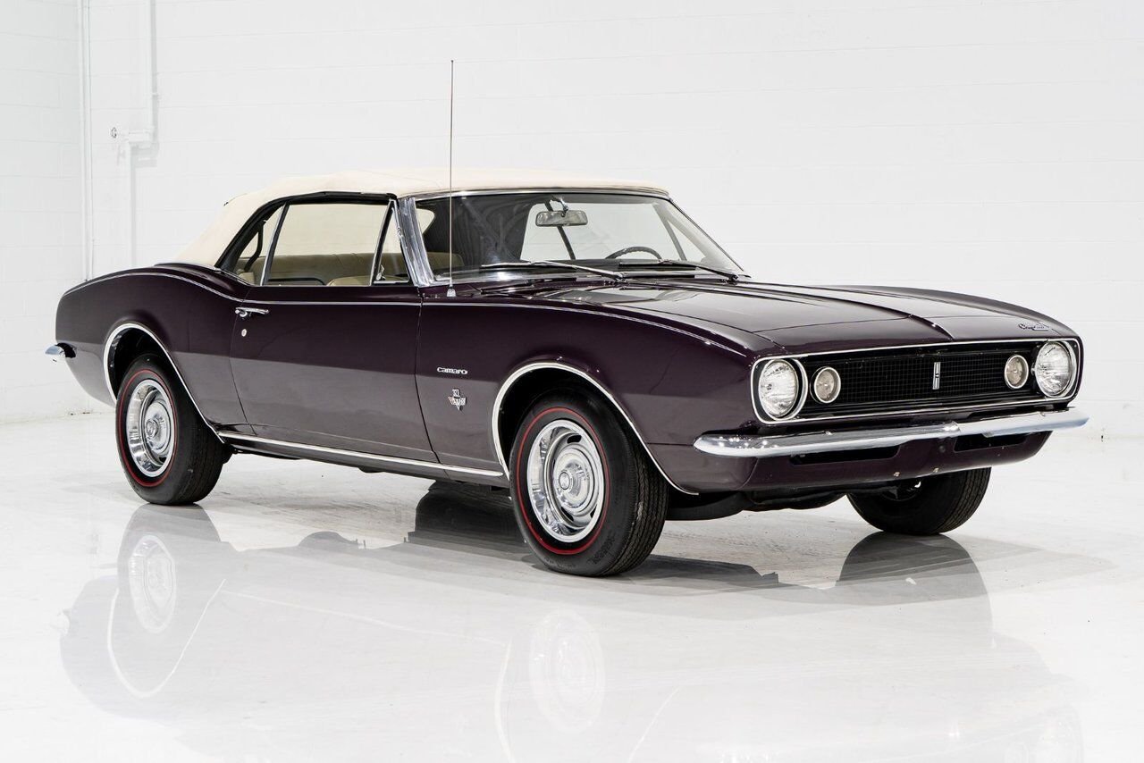 Chevrolet Camaro PRIX EN USD Convertible Beautifully presented from former Restoration 1967 mauve Montréal - photo #29