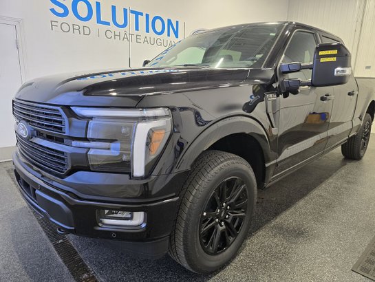 2026 Ford F-150 Platinum SuperCrew 4RM caisse de 5,5 pi Agate Black Metallic