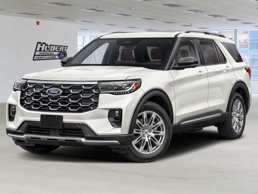 Ford Explorer Platinum 4 RM 2027 Blanc astral métallisé trois couches