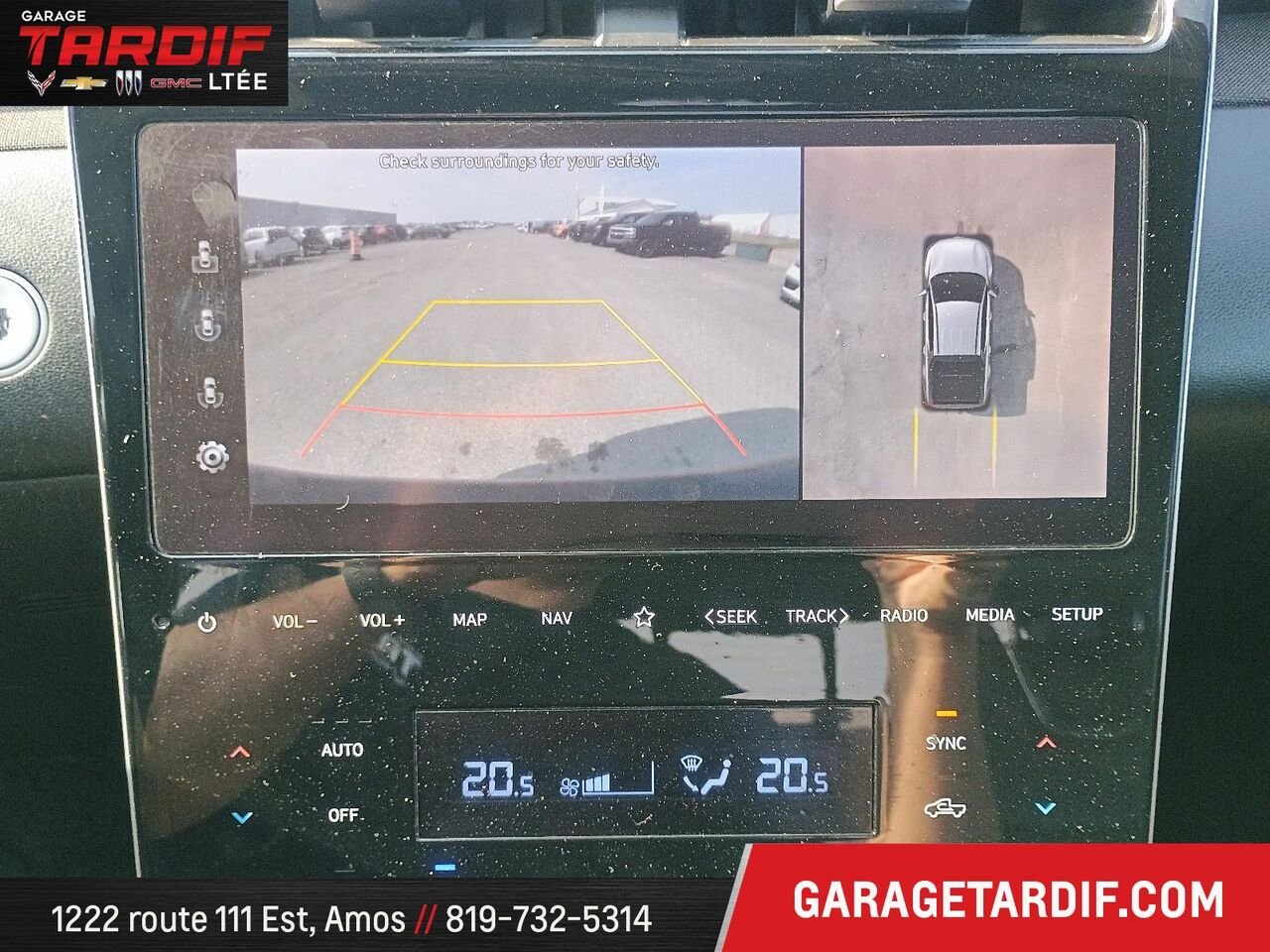 HYUNDAI SANTA CRUZ 13630B 2022 Gris Amos - photo #22