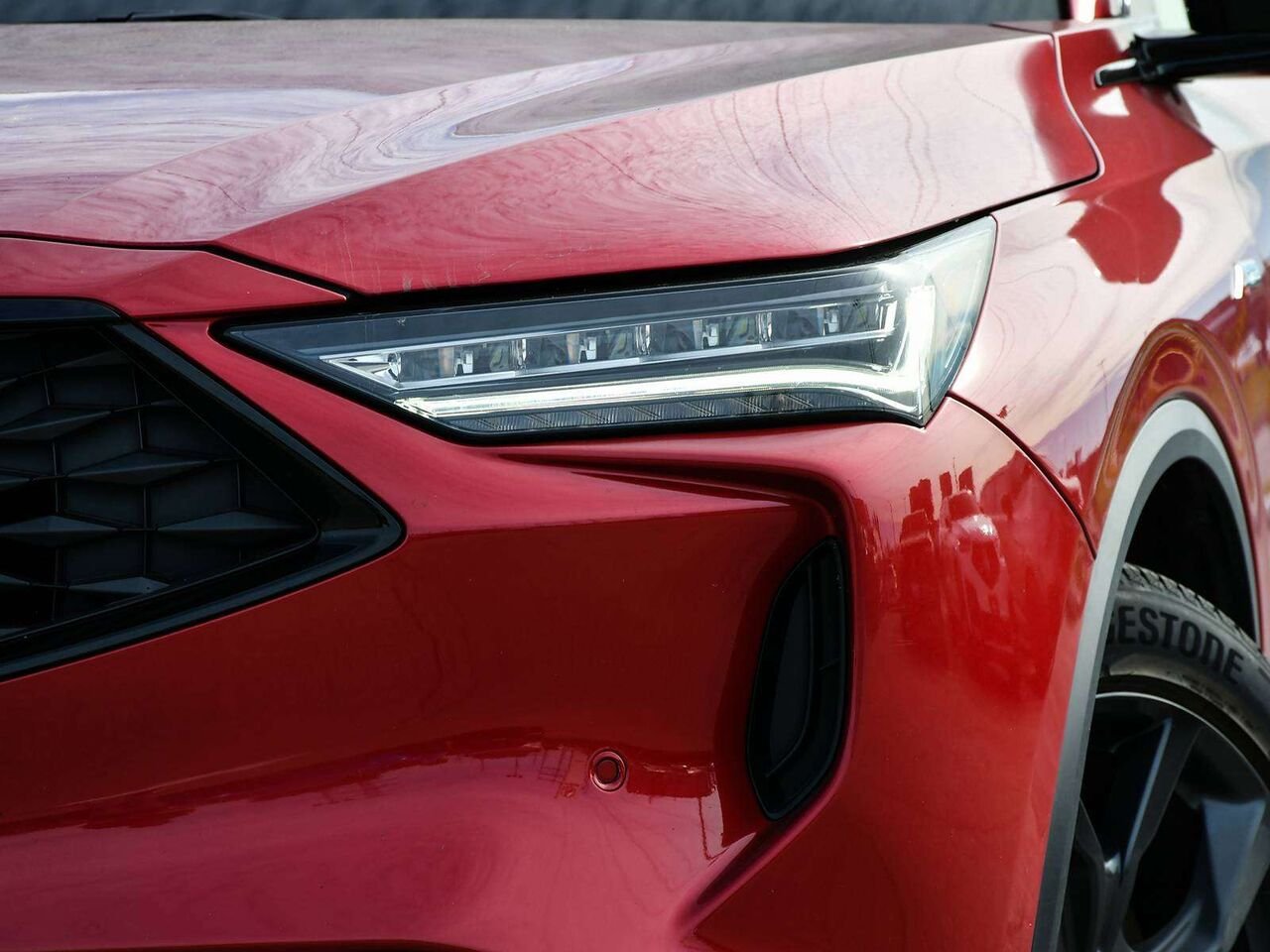 2024 Acura MDX A-Spec - ACURA CERTIFIED Red Etobicoke - photo #2