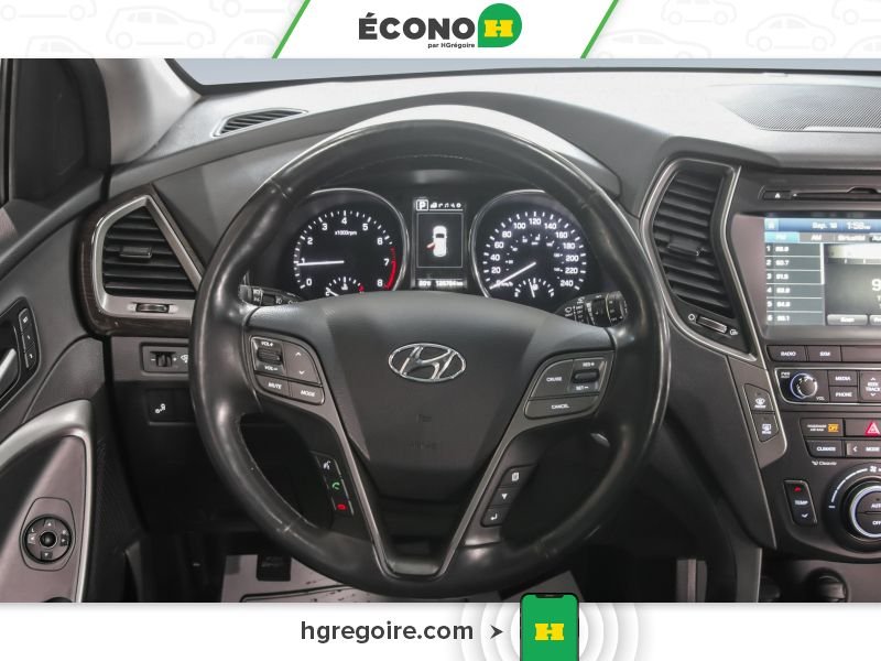 Hyundai Santa Fe 821072 | Limited AWD CUIR TOIT BLUETOOTH CAMÉRA MAGS 2017 Noir Laval - photo #19