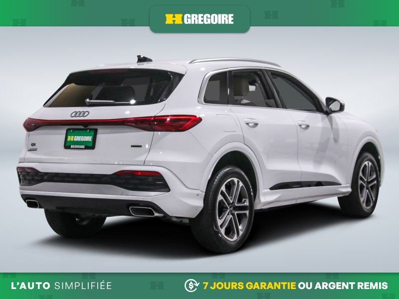 Audi Q5 820975 | 2.0 TFSI quattro AUTO A/C CUIR NAV MAGS CAM RECUL 2025 Blanc Laval - photo #8