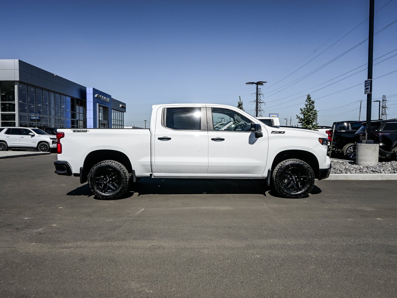 2025 Chevrolet Silverado 1500 4WD Crew Cab 147 LT Trail Boss White Sherwood Park - photo #14