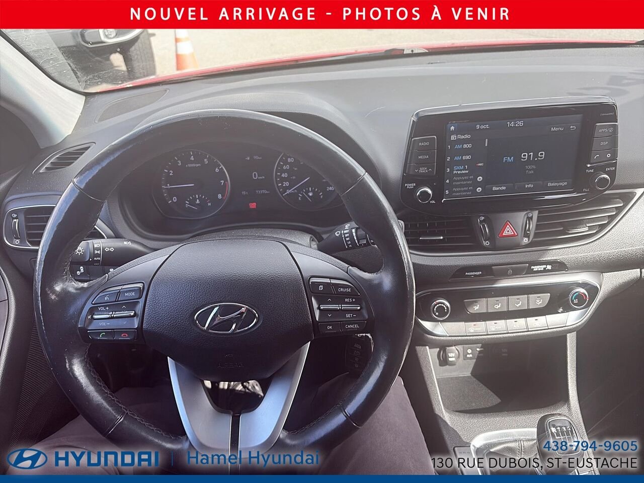 2019 Hyundai Elantra GT Red Saint-Eustache - photo #8