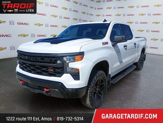 2024 CHEVROLET Silverado 1500 CUSTOM TRAIL BOSS CREW CAB 5.3L White