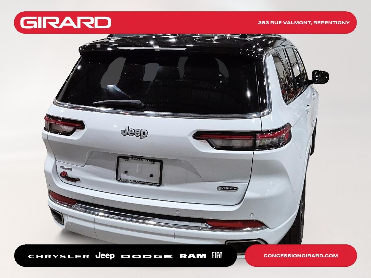 2024 JEEP GRAND CHEROKEE L White Repentigny - photo #5