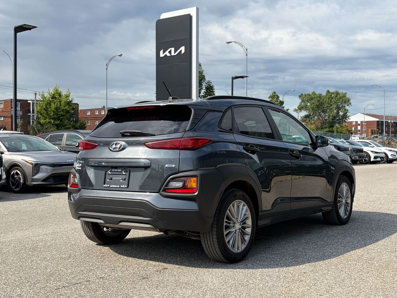Hyundai KONA 2020 Gris Gatineau - photo #6