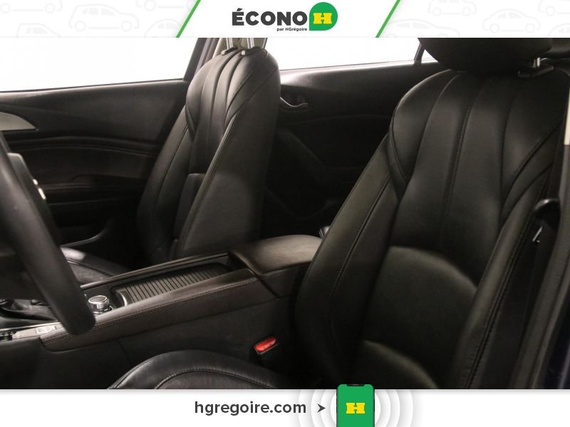 Mazda 3 821950A | SE CUIR GR ÉLEC A/C BLUETOOTH CAMÉRA MAGS 2018 Bleu Laval - photo #10