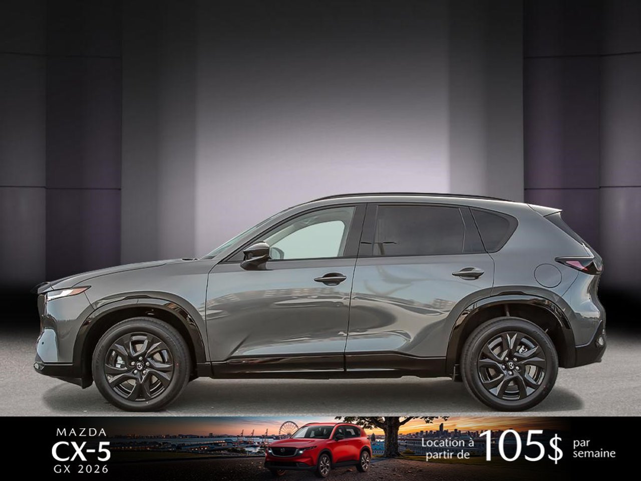 2026 Mazda CX-5 JM3KMCHA2T0147427 Machine Grey Metallic Mirabel - photo #2