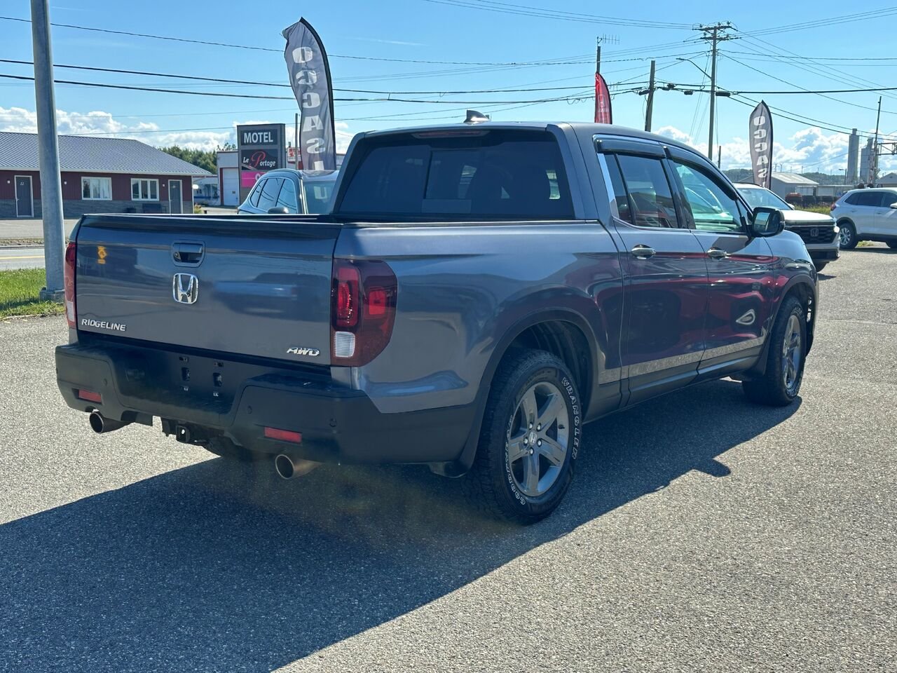 2021 Honda Ridgeline Touring Traction Intégrale Grey Matane - photo #4