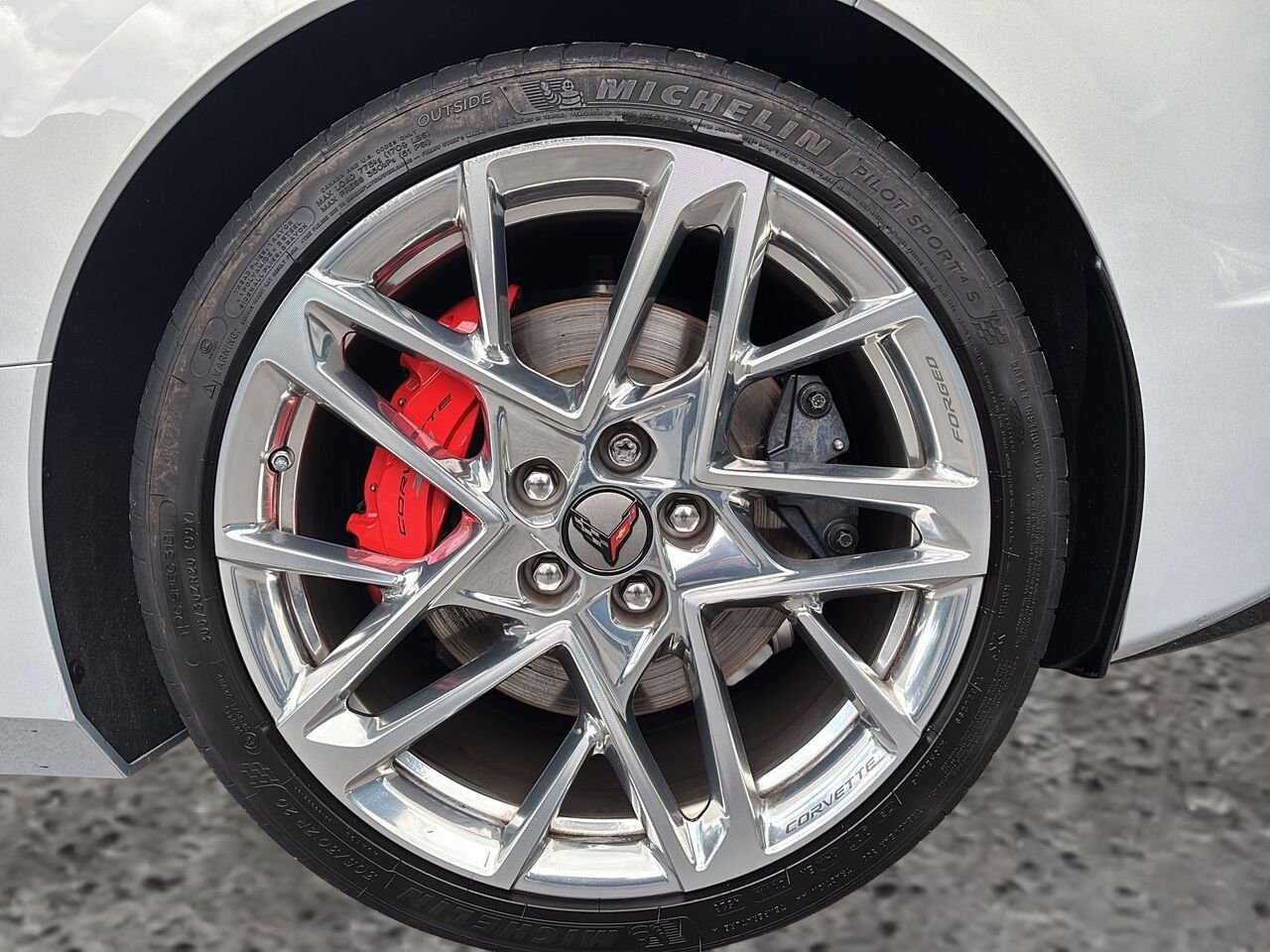 CHEVROLET CORVETTE 3LT 2024 Gris Saint-Hyacinthe - photo #6