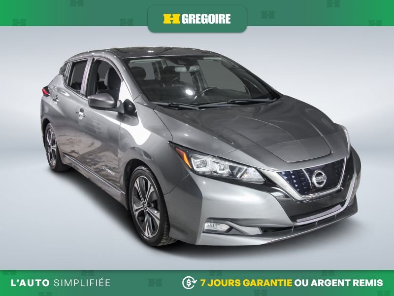 Nissan Leaf 2019 Gris Laval - photo #0