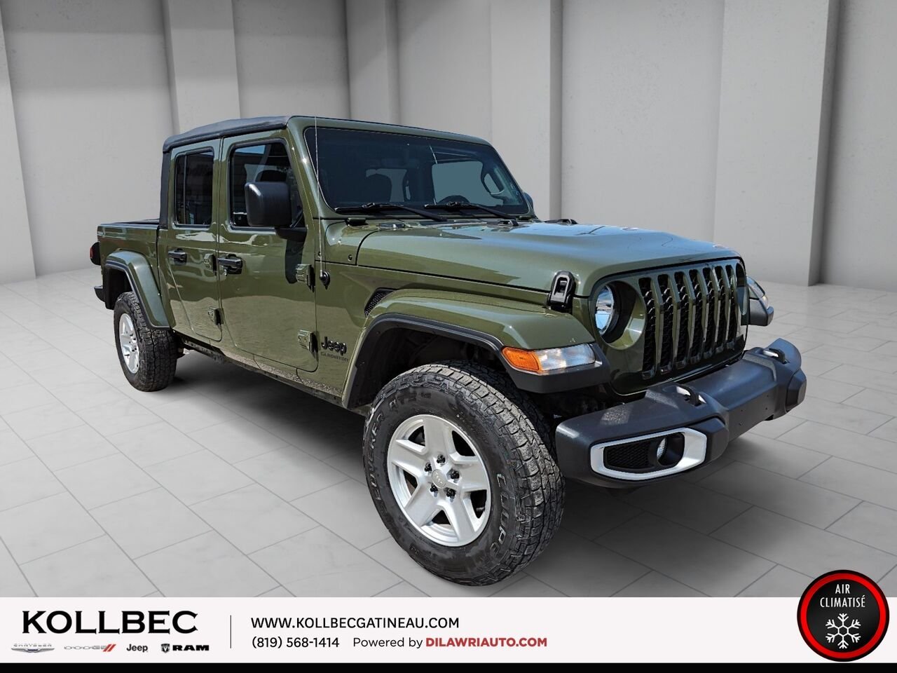 2022 JEEP GLADIATOR 261031 | Sport S 4x4 Green Gatineau - photo #12