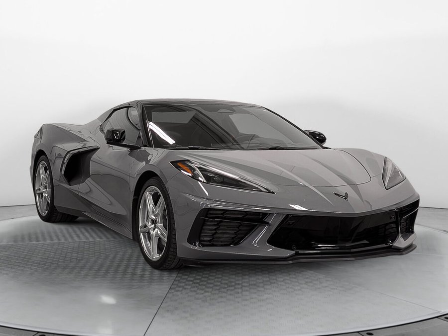 CHEVROLET CORVETTE STINGRAY CABRIOLET Exhaust Performance Suspension Active Bas Km 2024 Gris
