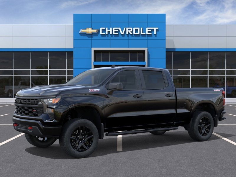 2026 CHEVROLET Silverado 1500 Custom Trail Boss cabine multiplace 4RM 157 po BLACK Montmagny - photo #1