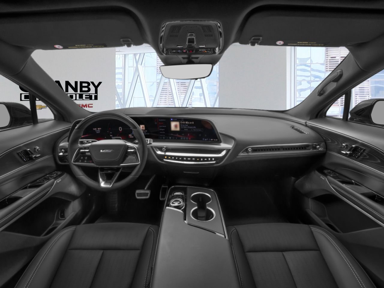 CADILLAC LYRIQ LYRIQ-V ELECTRIC PREMIUM AWD (1SM) | 27-0189 2027 Noir stellaire métallisé Granby - photo #5