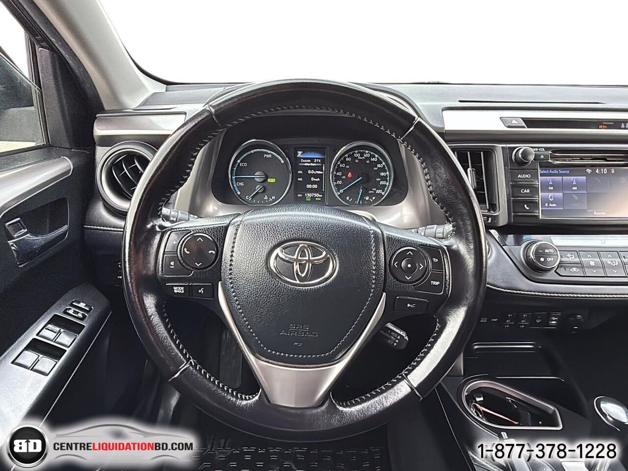 2017 Toyota RAV4 Hybrid LE+ 4 portes | BD0221 Black Granby - photo #17