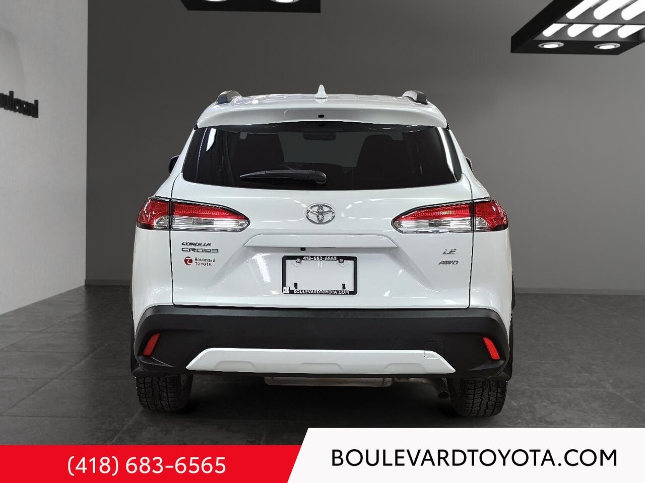 Toyota Corolla Cross 100529A-89 | LE, AWD, GROUPE PREMIUM 2022 Blanc Québec - photo #4