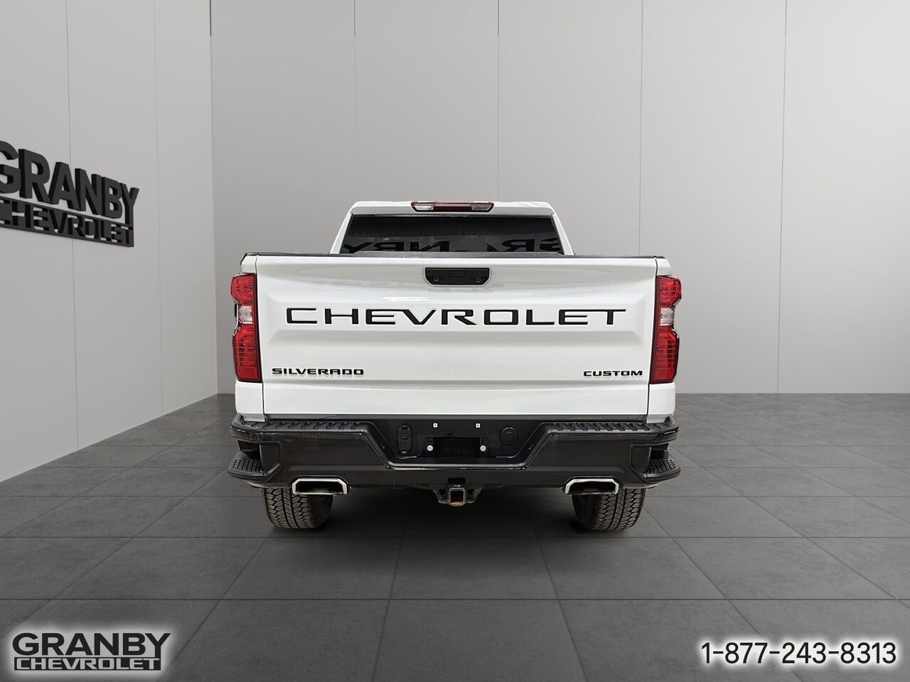 Chevrolet Silverado 1500 Custom Trail Boss Boite 6,6 V8 | G3711 2024 Blanc Granby - photo #5