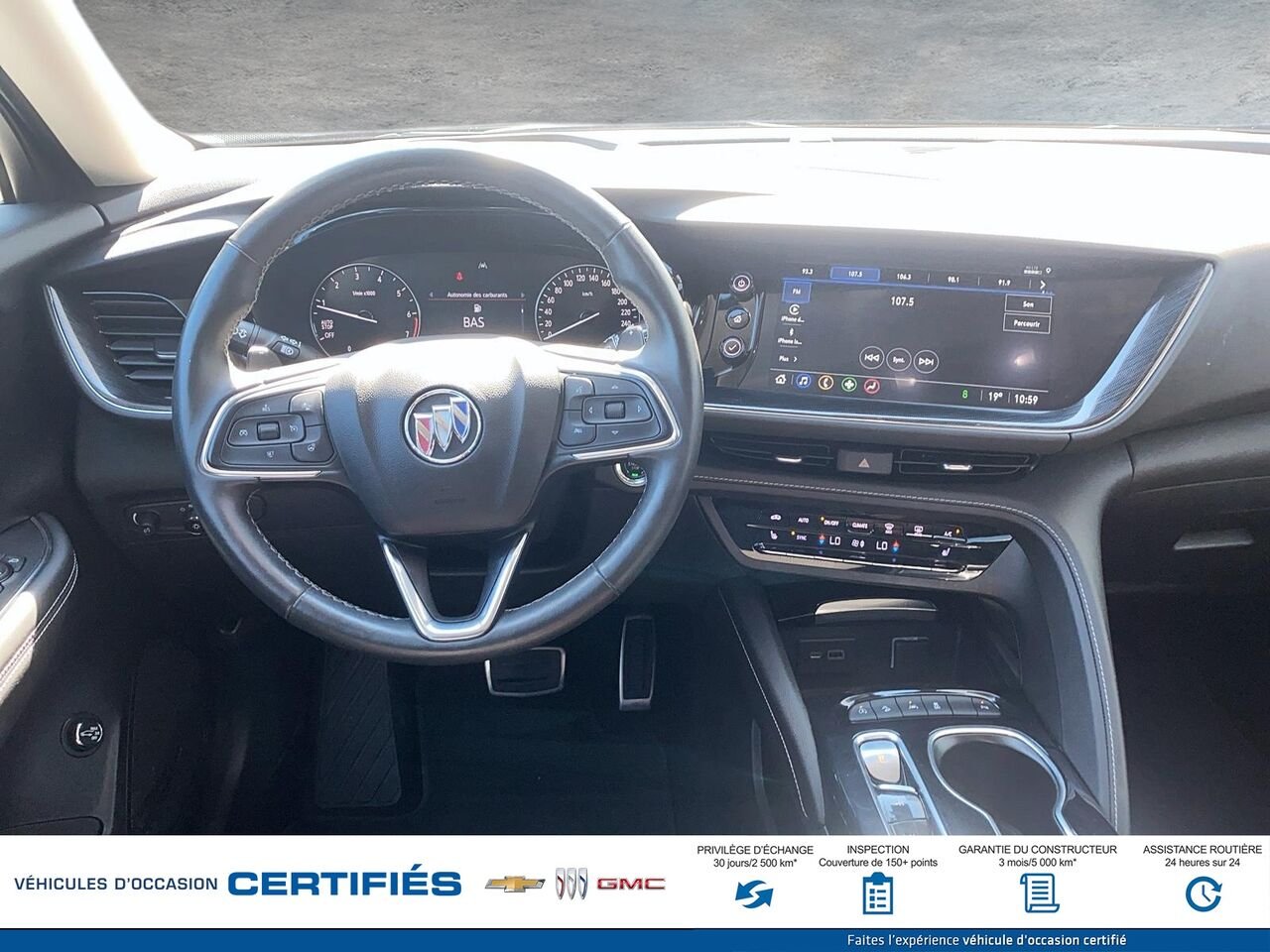 BUICK ENVISION Privilégiée 4 portes TI 2022 Blanc Montmagny - photo #8