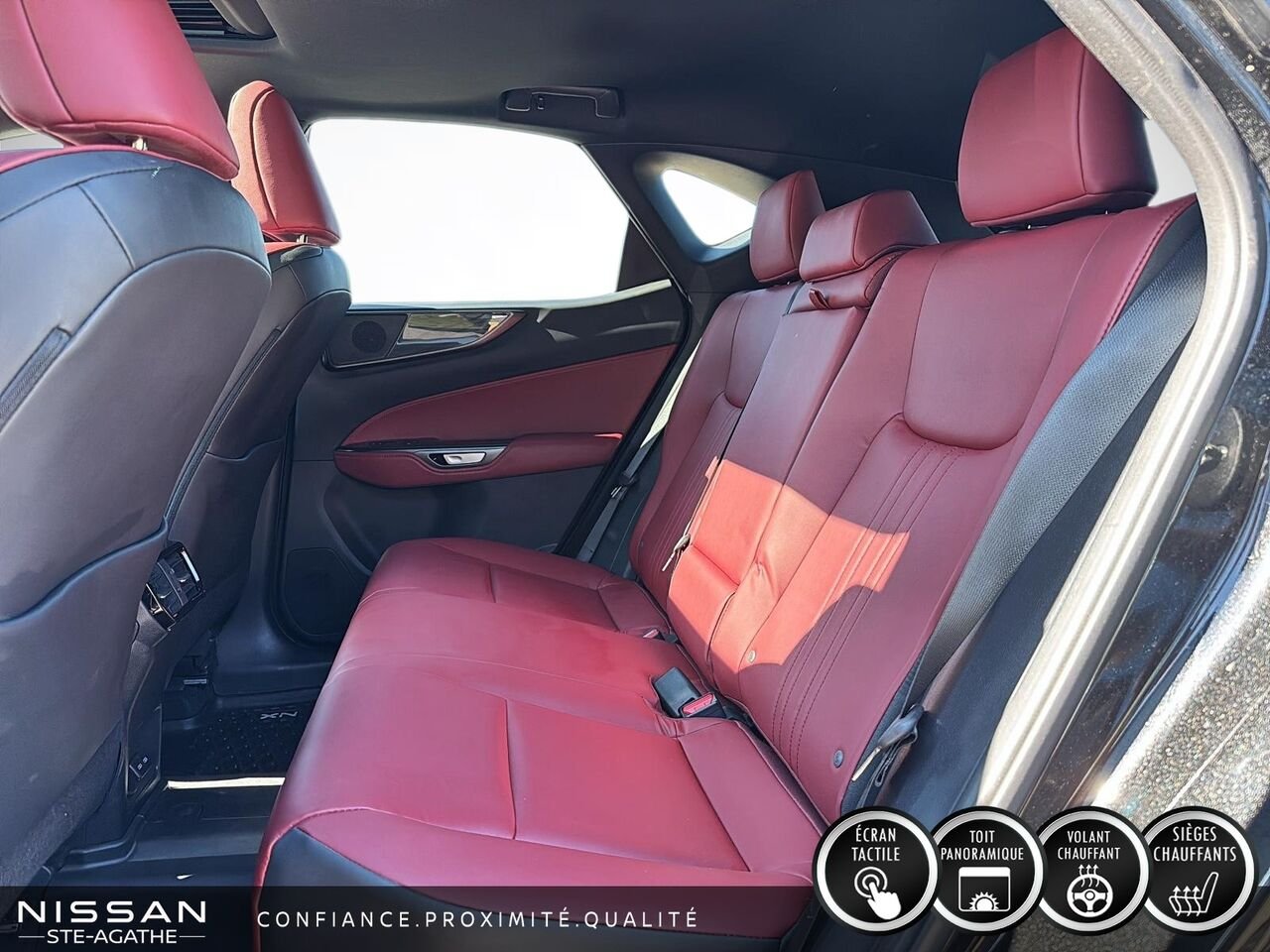 Lexus NX 350 | INTÉRIEUR ROUGE NULUXE | TOIT OUVRANT | AWD 2025 Noir Saint-Jérôme - photo #8
