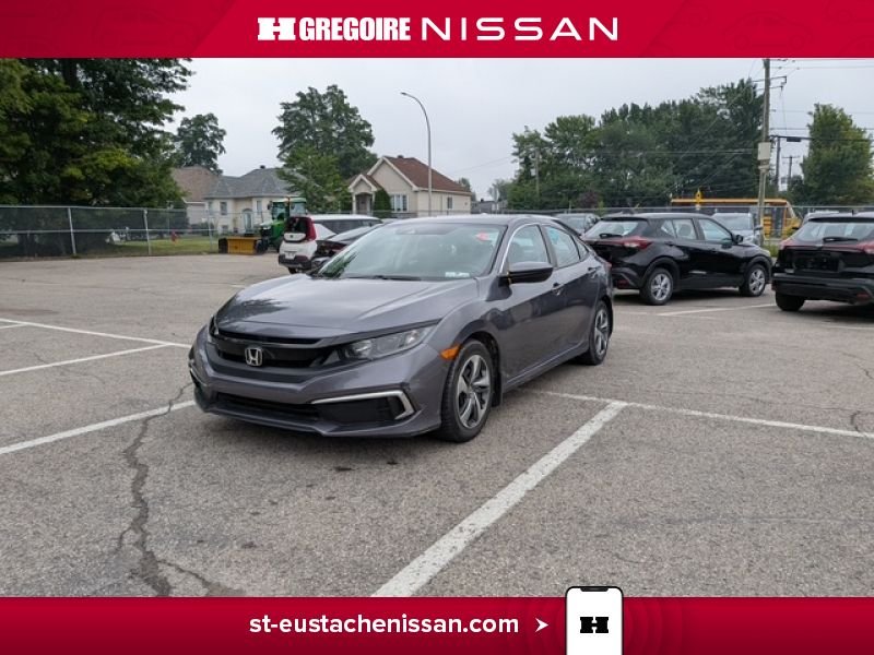 Honda Civic SE4617 | LX AUTOMATIQUE CLIMATISATION SIEGES CHAUFFANTS MAG 2020 Gris Laval - photo #5