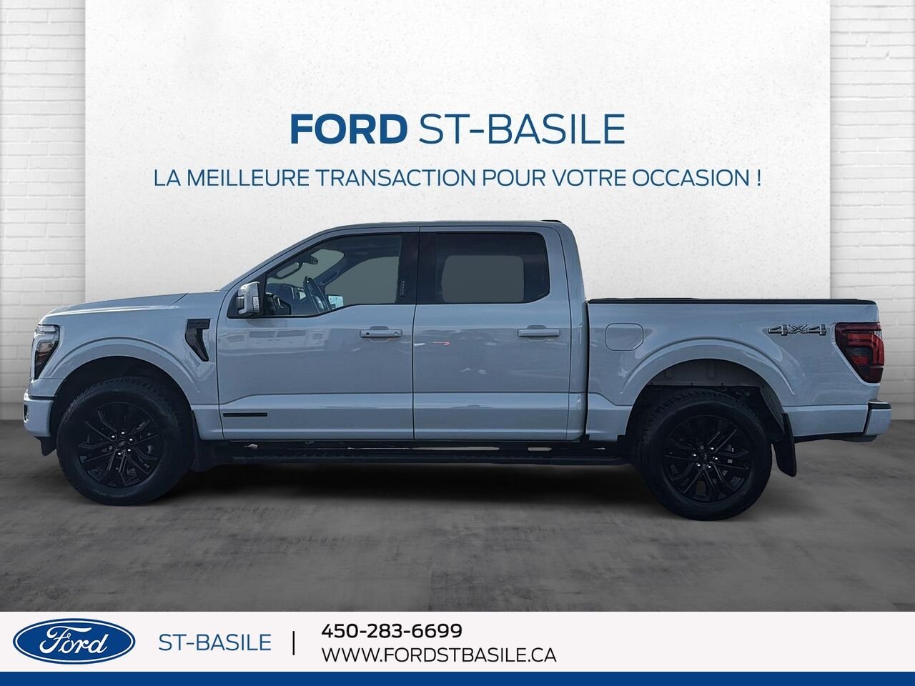 Ford F-150 2024 Gris Saint-Basile-le-Grand - photo #2