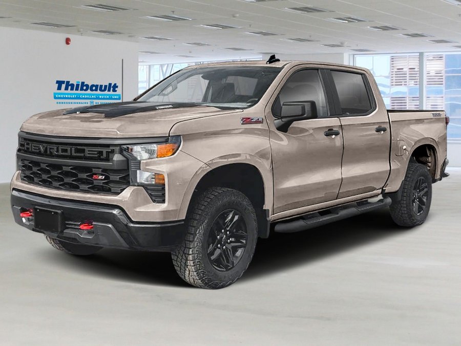 CHEVROLET SILVERADO 1500 Custom Trail Boss cabine multiplace 4RM 147 po 2026 SABLES BLANC