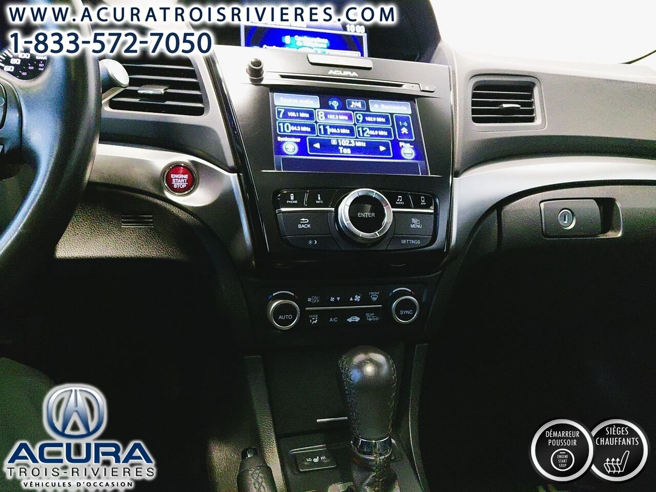 2017 Acura ILX PREMIUM Red Trois-Rivières - photo #26