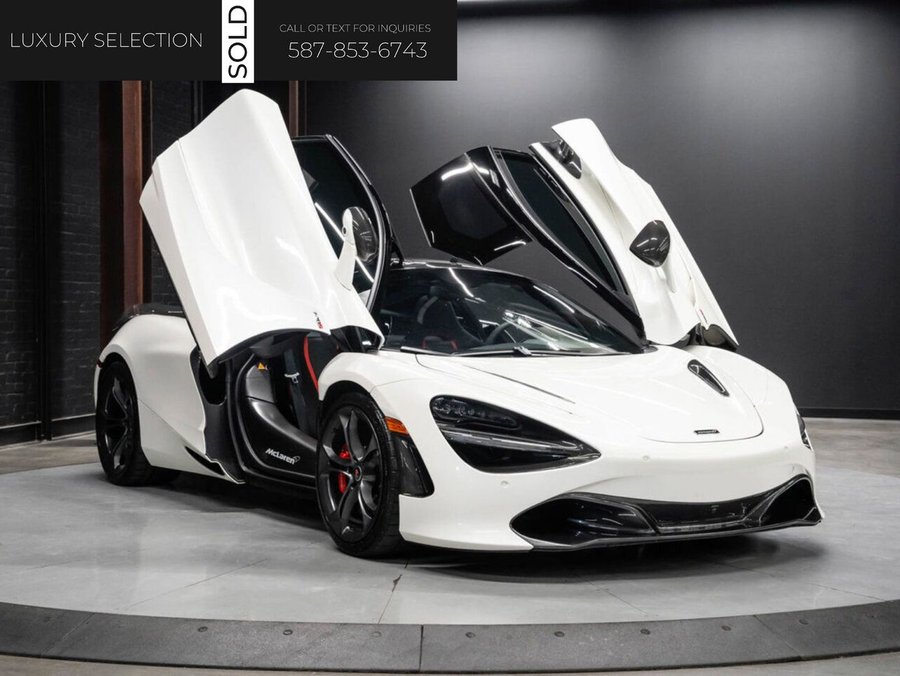 2018 McLaren 720S Performance | Full Stealth PPF | C.T Carbon Splitter & Diffuser White