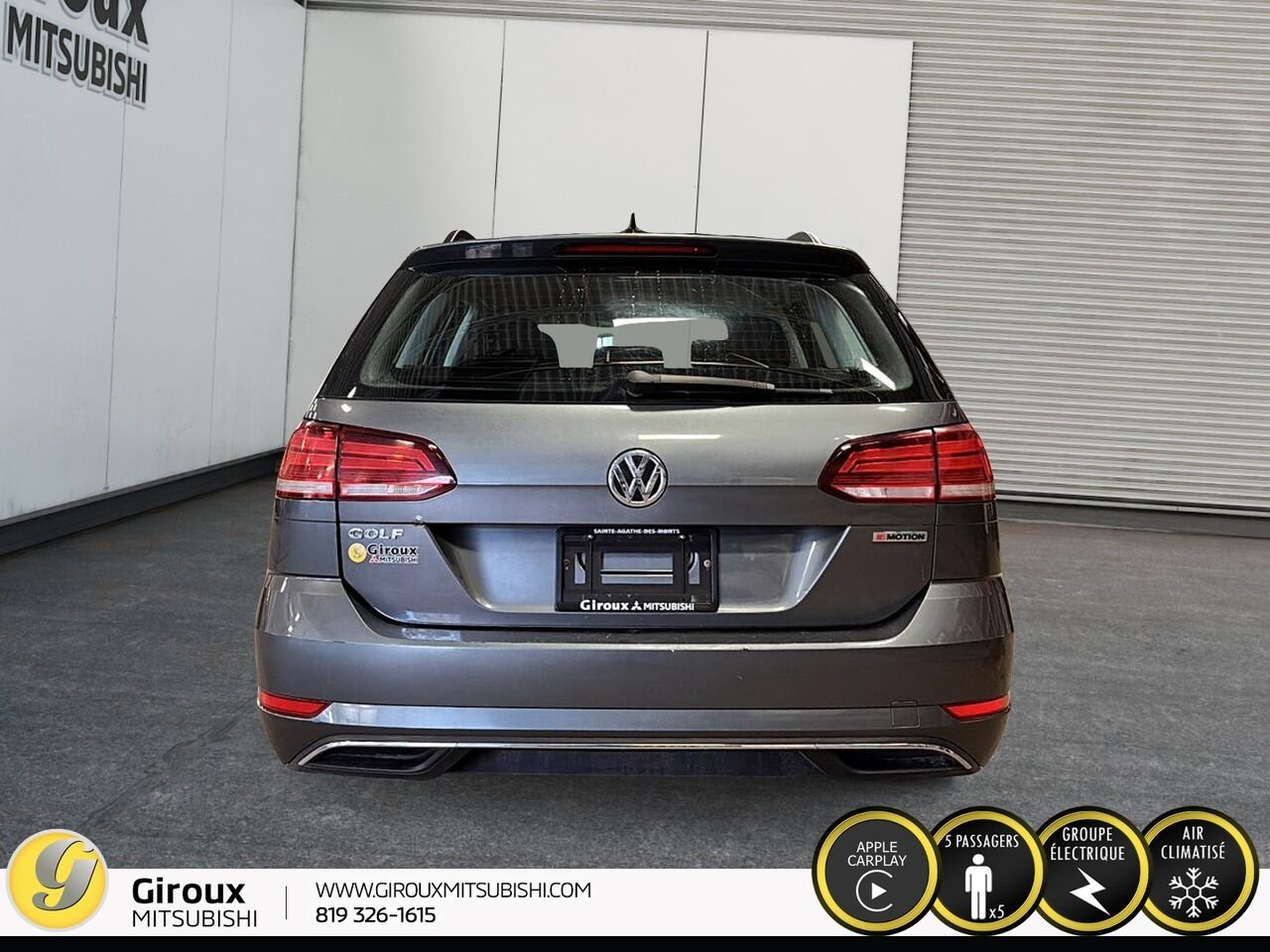 2019 VOLKSWAGEN GOLF SPORTWAGEN S Grey Sainte-Agathe-des-Monts - photo #2