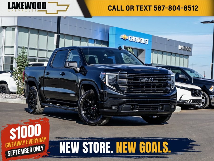 2023 GMC Sierra 1500 Elevation 2.7T | Keyless Entry Black