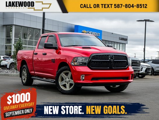2021 Ram 1500 Classic Express Night Edition 3.6L | Heated Bucket Seats Red