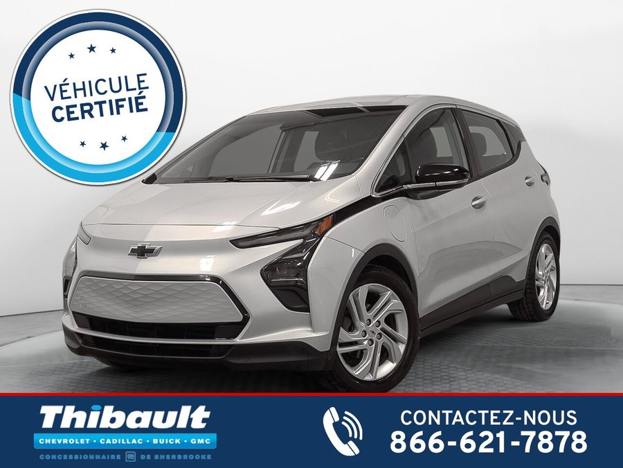 CHEVROLET BOLT EV LT Bas Kilométrage 2022 Argent