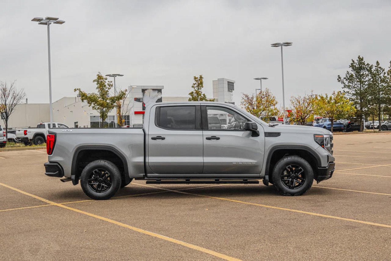 2024 GMC Sierra 1500 4WD Crew Cab 147 Pro Grey Sherwood Park - photo #9