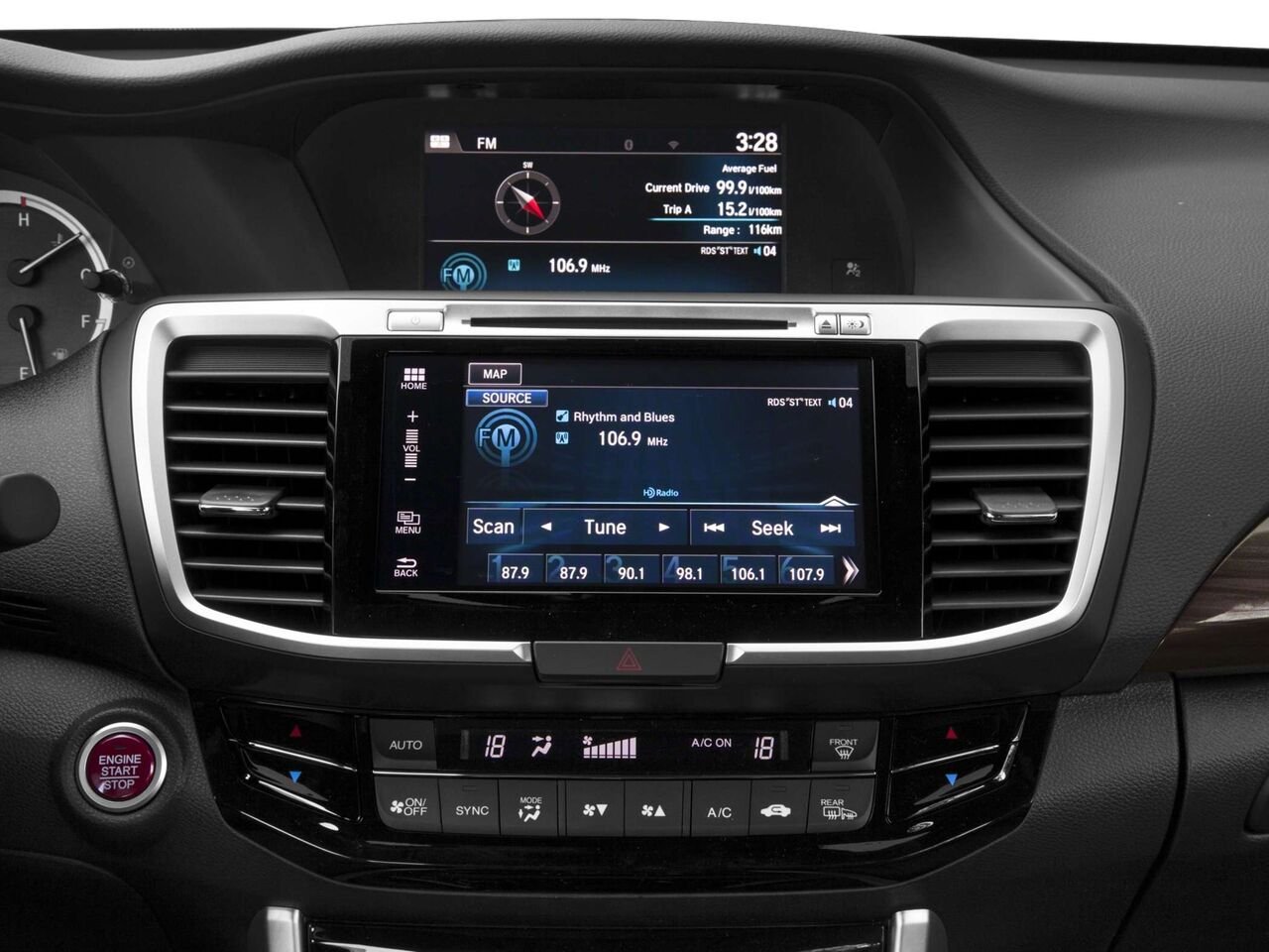 Honda Accord Touring 2017 Gris Gatineau - photo #5