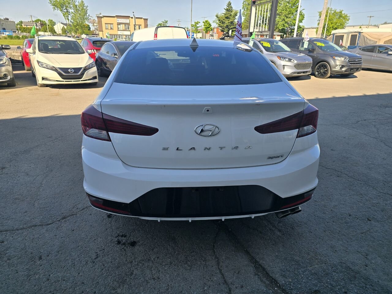 Hyundai Elantra 2019 Blanc Longueuil, - photo #3