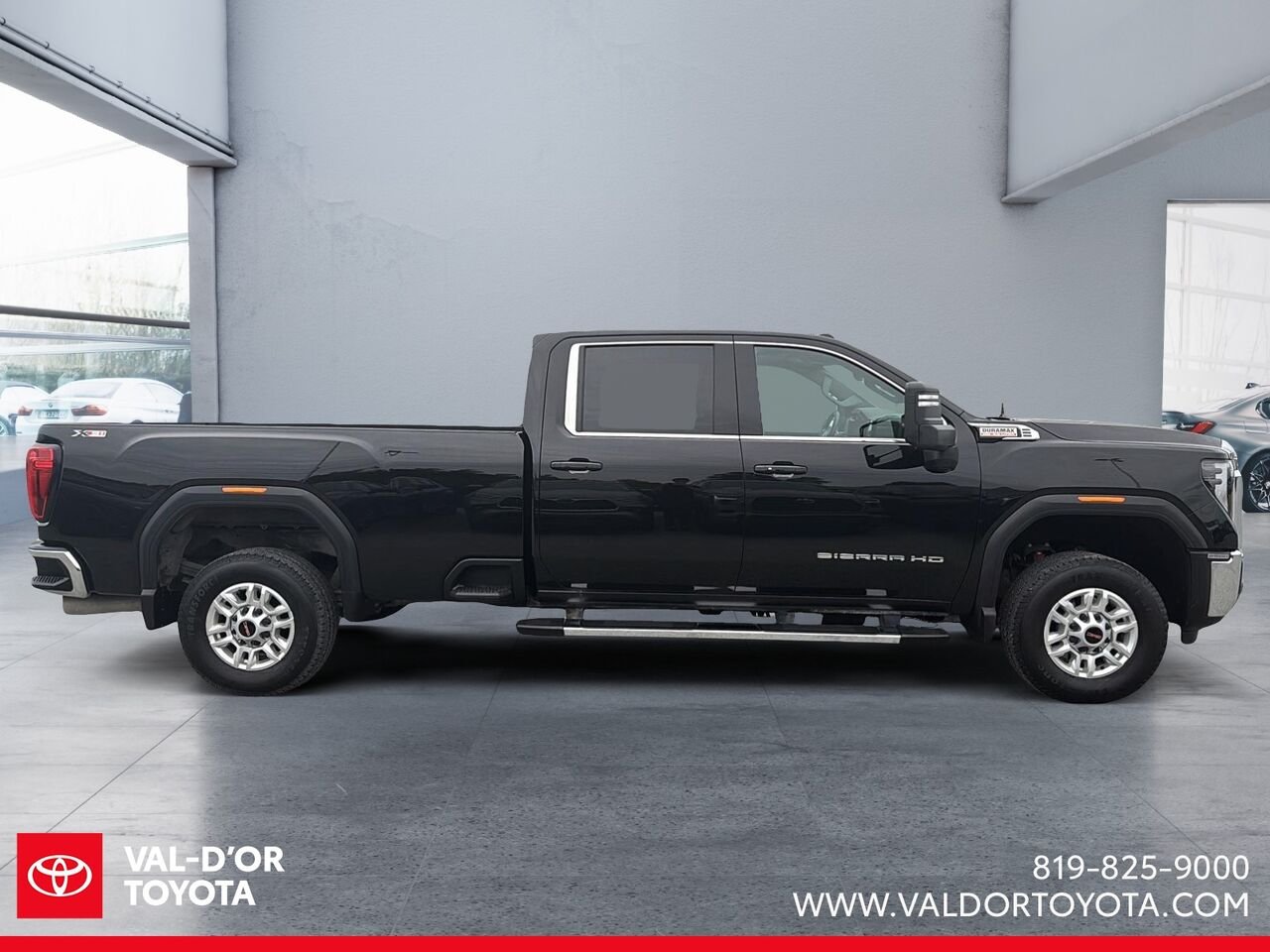 GMC Sierra 2500HD SLE cabine multiplace 4RM 172 po 2025 Noir Val-d'Or - photo #4