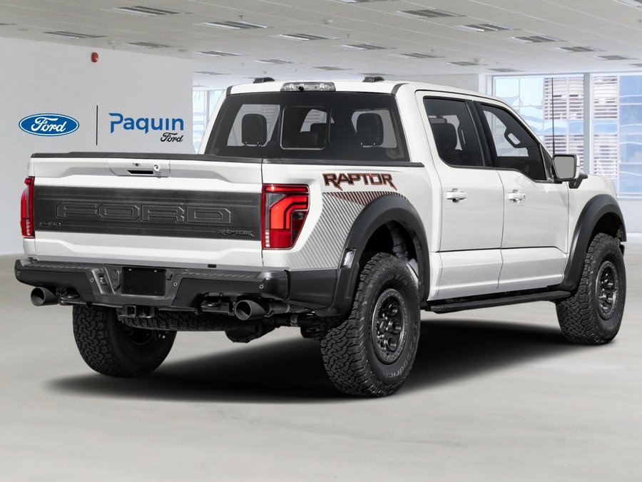 Ford F-150 Raptor SuperCrew 4RM caisse de 5,5 pi 2026 Blanc Oxford