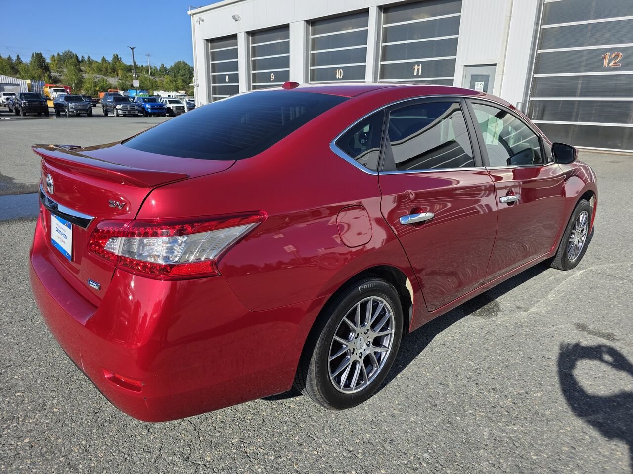 Nissan Sentra Berline 4 portes, CVT SV 2014 Rouge Rouyn-Noranda - photo #6