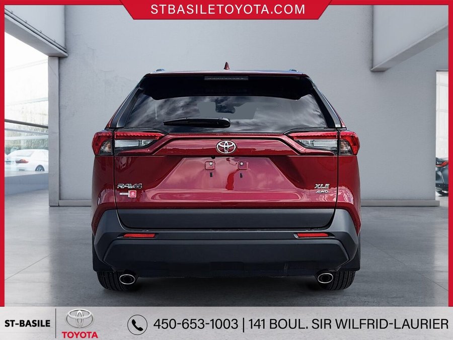 TOYOTA RAV4 XLE AWD 2025 Rouge rubis nacré