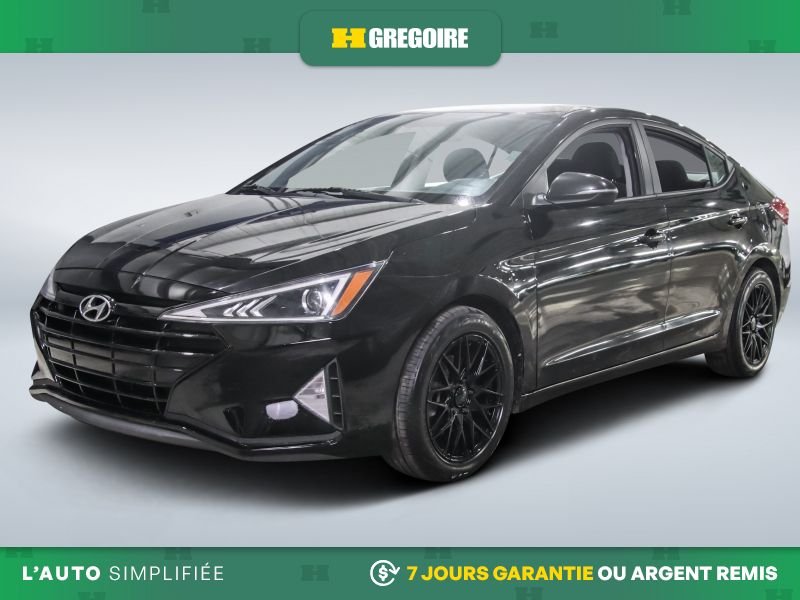 Hyundai Elantra 2020 Noir Saint-Eustache - photo #2