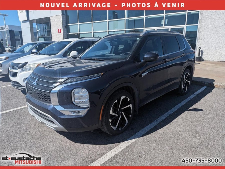 2024 Mitsubishi SEL Outlander Plug-In Hybrid SEL S-AWC PHEV PLUG IN-CUIR-TOIT OUVRANT-BANC CHAUFFANT Blue