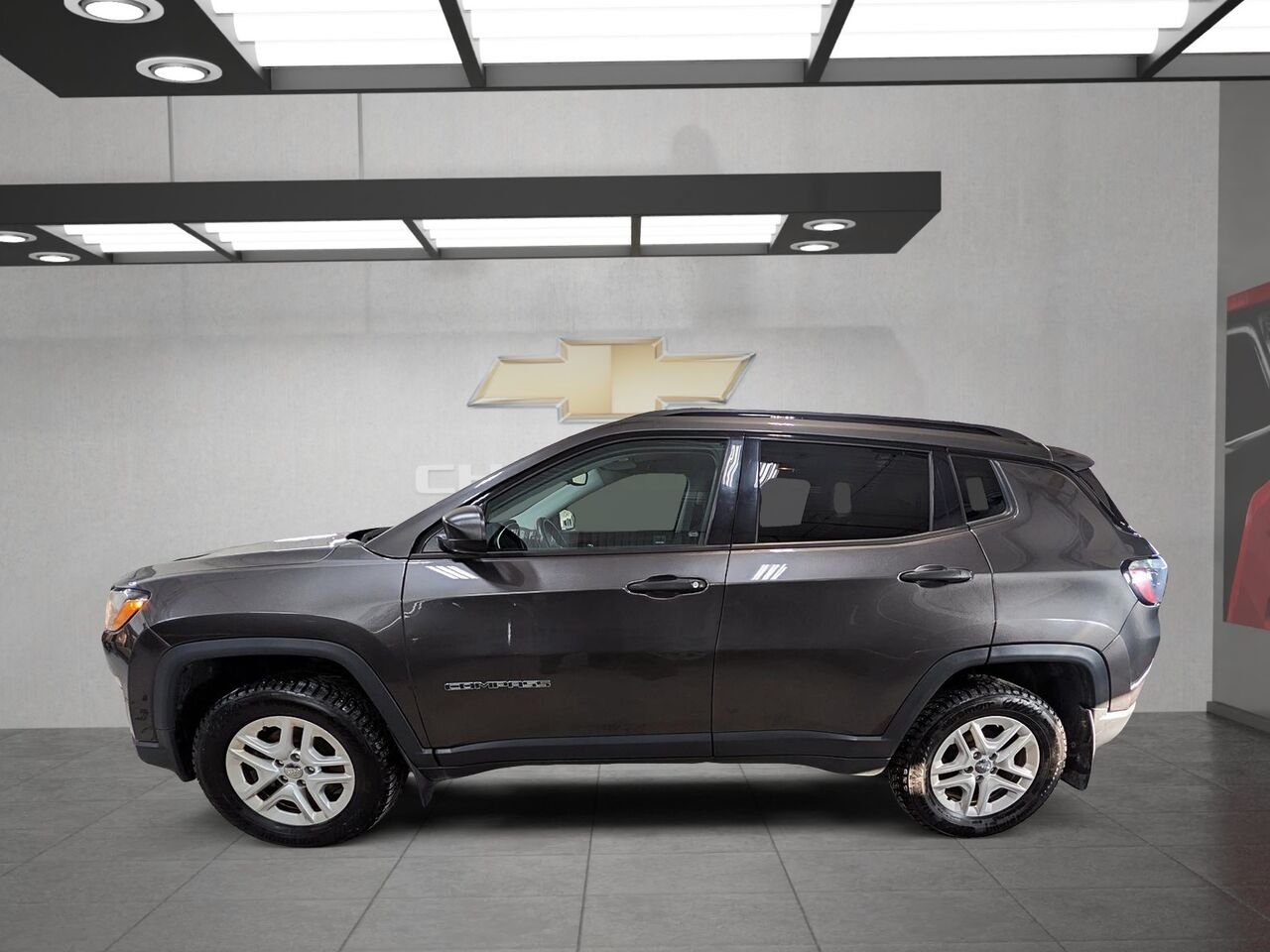 JEEP COMPASS SPORT 2018 Gris Saint-Hyacinthe - photo #4