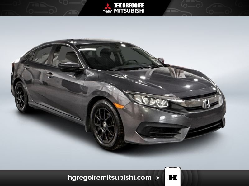 2016 Honda Civic LX * Manuel * Caméra * Bluetooth Grey