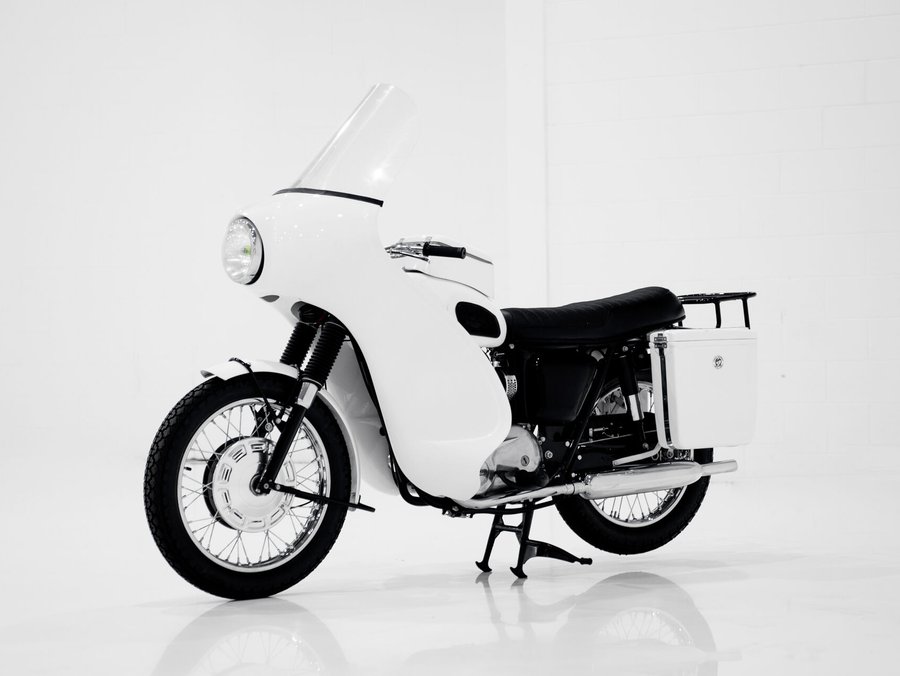 Triumph Trophy TR6P Saint 1968 1968 Blanc