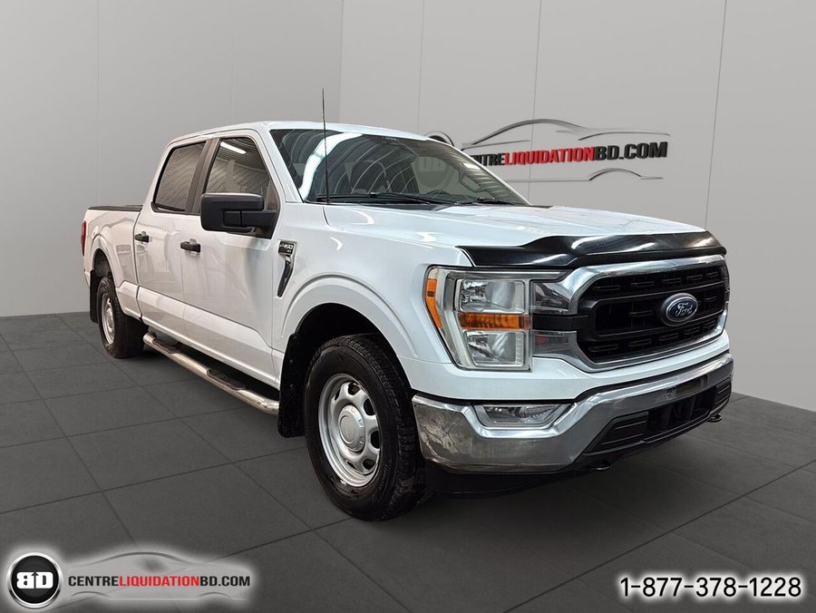 2021 Ford F-150 SUPERCREW XLT 3.5L ECOBOOST BOITE 6.5P White